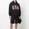 Vêtements de créateurs Sweats à capuche Mode Sweats Rhude Trend Brand New 22ss Usa Terry Loose Pull à capuche en automne hiver Pull pour hommes Streetwear veste