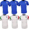 Version du joueur Maillots de football italiens à domicile 2023 2024 Maillots italiens SCAMACCA IMMOBILE CHIESA 23 24 Maillots de football RASPADORI JORGINHO BARELLA Maglia Italiana