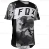 Men's t Shirt 2023 New Style Endura Shift Raudax Fox Youth Mx Motocross Jerseys Bike Cycling Motorcycle Dh Racing Bicycle Jersey