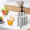 과 Juicers 상업용 Big Power 1200W 대형 흡입 슬로우 쥬이서 기계 전체 과일 사과 배 오렌지 콜드 프레스 스테인리스 스틸