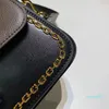 7A Flap Messenger Crossbody Bag Mulheres Bolsas de Ombro Clássico Old Flower Metal Hasp Bolsas Clutch Purse Gold Hardware Removível Alça Ajustável