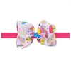 Accessoires de cheveux 11cm Série de vacances Grosgrain Bows ennemi Bandon Halloween Christmas Pâques pour les enfants en gros