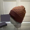 Designer-Beanie-Strickmütze, Designer-Luxus-Strickmützen für Männer und Frauen, Modedesign, Outdoor-Sportmütze, Herbst-Wollmütze, Buchstabe Jacquard, Unisex, warme Mützen, Fabrikladen