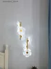 Plafonniers Nordique LED lustre lumière luxe fleur suspension lampe plafond chevet chambre maison chambre d'enfants étude éclairage décoratif Q231120