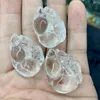 Pendant Necklaces White Rock Quartz Crystal Natural Gemstone Jewelry Necklace Pendants For Women Men Gift Wholesale !