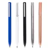 Factory Wholesale Metal Pen 5 PCS Business Gift Gel Rotating Signature School Supplies Stationery Pens