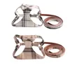 Dog Collars Fashion Adjustable Harness Pet And Leash Set Strap Belt For Small Dogs Puppy