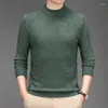 Мужские свитера 2023, весна-осень KPOP, модный стиль, облегающие топы в стиле Харадзюку, свободные повседневные универсальные трикотажные изделия, тонкий однотонный пэчворк