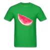 Herr t skjortor vattenmelon sommartröja herr tshirt casual t-shirts bomull tryckta tees toppar rabatt kort ärm o nackkläder svart