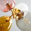 Światła sufitowe Nordic Nowoczesne magiczna fasolka Balon szklana wiszące światło światło nowoczesne dziecko pokój multi kolorowy Lampa sufitowa Lampa sufitowa Q231120