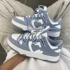Dress Shoes Summer Sneakers Girly Heart Fashion Blue Casuals Sneakers Parp Trend Lace-Up White Shoes Sneakers dames schoenen 230420