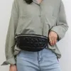 Kvällspåsar Fashion Female Fanny Packs Soft Leather Chest Påsar för kvinnor 2021 Autumn and Winter Ladies Small midjepaket Brand Telefon Pures J230419