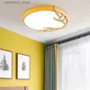 Plafoniere Moderno Semplice Soggiorno Camera da letto Makaron Lampada da soffitto a LED Antler Legno Arte creativa Decorazioni per la scuola materna Lampade Q231120