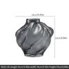 Vases Small Mouth Black Grey Irregular Landscape Hydroponic Glass Large Vase Exhibition Hall Designer Soft