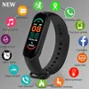 Bracelet intelligent multifonction cardiaque du moniteur de pression artérielle Surveillance du sommeil M6 Smart Fitness Sports