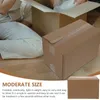 Gift Wrap 5 Pcs Practical Packaging Boxes Packing Moving Cartons For Storage