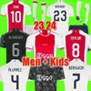 2023 TADIC 2024 Soccer Jerseys Brobbey Berghuis Black Marley Kit Klaassen Brobbey Bergwijn Cruyff 23 24 Chemise de football à domicile Hommes Kit Uniforme