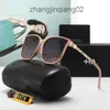 Designer Chanells Glasses Channelsunglasses Cycle Luxury Fashion Sports Polarize Mens Womans Vintage Baseball UV Resistant Driving Black Pink Round Sunglasses