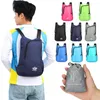 Torby na zewnątrz nylon unisex wodoodporne składane torba plecak przenośny kemping turystyka turystyka daypack sport sportowy