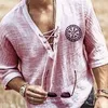 Herren T-Shirts Weißes T-Shirt Sommer Top Lässiger Mann Bluse Kurzarm Baumwolle Leinen Männer Lose Baggy Seide Chemise Homme 230419