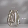 Vases Nordic Style Hydroponic Glass Vase Flower Decoration Modern Small Luxury Ikebana Design Aesthetic Wazony Room Decor WK50HP