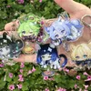 Key Rings Game Impact Kaveh Kaedehara Kazuha Tartaglia Keychain Accessories HUTAO XIAO Scaramouche Pendant Anime Cartoon Badge 231118