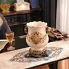 Вазы антикварная керамическая ваза ручной работы в древнем китайском стиле свадебные подарки украшения для дома предметы рукоделия Traf