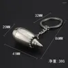 Keychains Airplane Engine Keychain Creative Personality Industrial Key Pendant Small Gift Aviation Souvenir Ring