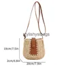 Shoulder Bags Crossbody Bohemia Woven Straw Tote Bag Summer Handmade Paper Simple Leatherstylishyslbags