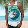 Men's Tank Tops Medium Short Men Fashion Spring Summer Casual Sleeveless O Neck Camouflage Printed T Shirts For Big And Tall