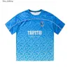 Camiseta de fútbol Trapstar para hombre, camiseta de verano holgada informal de manga corta rápida, camiseta de Wonmen, diseño transpirable 29ess