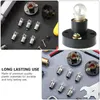 Lamphouders 5 PCS Mini kleine gloeilampbus E10 Schroefbasishouder Labs Elektrisch experimentele gereedschap