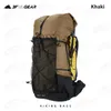 Sacs de plein air 3F UL Gear QIDIAN2.0 40L 16L Sac à dos ultraléger Femmes Hommes Mode Haute Capacité Sac Nylon Camping étanche 231118