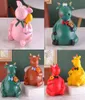 banca ragazze statua grande simpatico cartone animato animale piggy ornamento decorazione casa figurine scultura escultura5727370