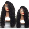 Petits cheveux bouclés fendus sur le côté, tube de bouclage ondulé, cheveux longs bouclés à la main, ensemble de cheveux en fibre chimique pour femmes, filet à boutons