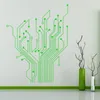 Wall Stickers CIRCUIT TREE Contempory Art Sticker Decal Muraux Living Room Bedroom Wallpaper Mural D435