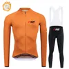 Cycling Jersey Sets NSR RAUDAX Team Men's Racing Cycling Suits Winter Warm Fleece Jersey Set Triathlon Mountian Long Sleeves Cycling Clothing 231120