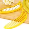 Fruit Vegetable Tools Kitchen Gadgets Plastic Banana Slicer Cutter Salad Maker Cooking Cut Chopper Home Garden Dining dh976