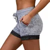 Shorts Leggings da donna Pantaloni da yoga rapido Pantaloni sportivi Solveggiatura dell'anca High Waist High