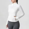 Chemises actives veste de sport col debout vêtements de Yoga haut femme vêtements de sport pour les femmes Naqiyayabei