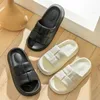 Couple 45398 05954 Slippers Slippers Bathroom Furnishing Female Summer Home Hometown Non -Slip Thick Bottom Indoor Bath Sandals 230419 Town town