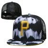 Pirates-P lettre casquettes de Baseball marque hip hop pour hommes femmes casquette en os snap back casquette Snapback chapeaux