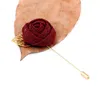 Broches modieuze mannen dames rozen bloem mode broche pin blazer pak reversfeest charm pins sieraden kleding accessoires