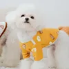Ropa para perros Linda versión coreana de ropa para el hogar Primavera y otoño Camiseta para mascotas Teddy Than Bear Dos piernas Ropa cálida