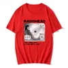 T-shirts pour hommes Radiohead T-shirt Rock Band Vintage Hip Hop Je te verrai dans la prochaine vie Fans de musique unisexe Imprimer Hommes Femmes T-shirts à manches courtes 230419
