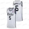 NCAA Duke Blue Devils 2021-22 Limited Basketball Jersey Kyrie Irving Jayson Tatum Trevor Keels Grant Hill Jeremy Roach AJ Griffin Mark Willi