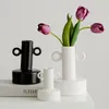 Vases Creative Vase INS Style Maison Et Jardin Décor Céramique Fleur Décoration Salon Décorations Pour Chambre Bureau