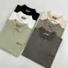 2024 High -end geborduurd Katoenpolo shirt met korte mouwen Polo shirt Men S T Fashion Clothing Summer Luxe Top1