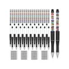 1,0 mm diverse pärlpenna set juldekor 300 Pack Beadable Penns for Draw Stationery Supplies Exam Reserve Students Presents