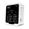 PTH-9B 9 In 1 HCHO C6H6 TVOC PM2.5 PM10 CO2-Hygrometer Digitaluhr Alarm Kohlendioxid-Messgerät